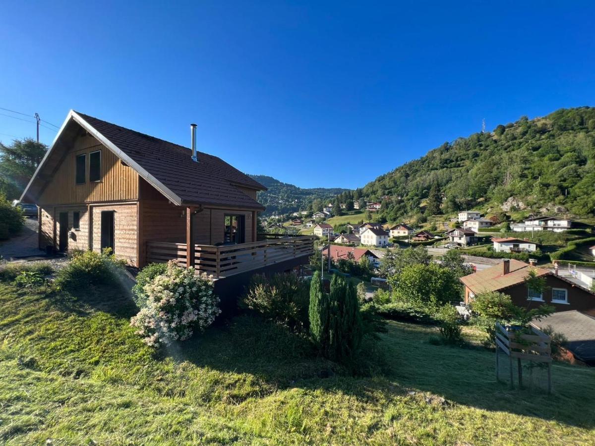 Villa Chalet Casa De Monzel With 6-Person Jacuzzi & Panoramic View à La Bresse Extérieur photo